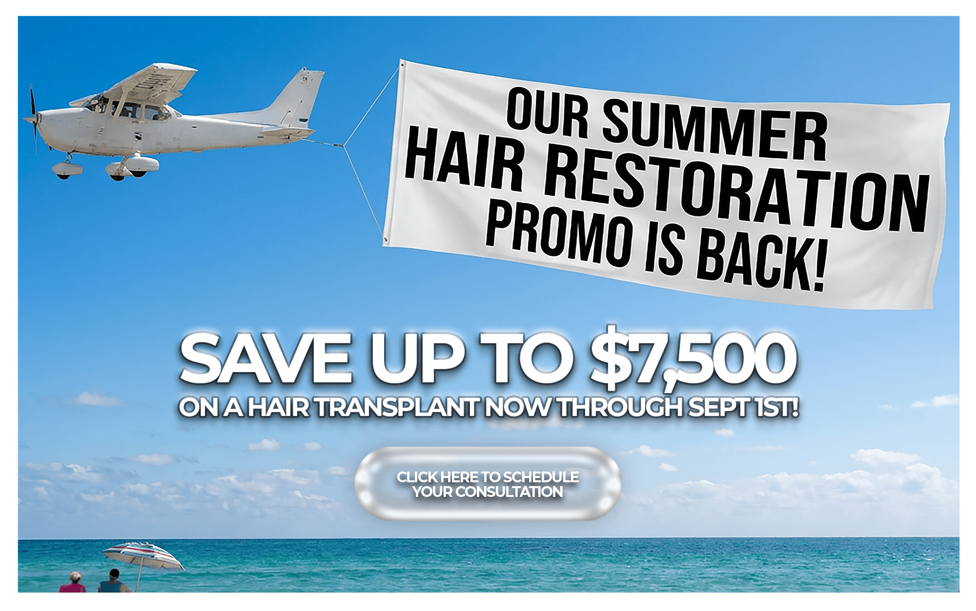 Summer Offer on Hair Restoration